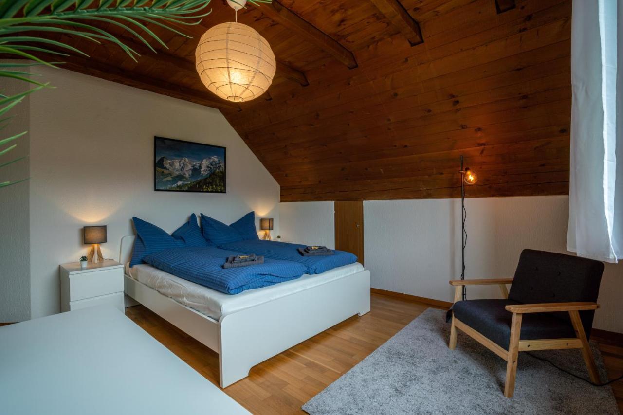 Jungfrau-View Apartment, Terrace & Free Parking Вільдерсвіль Екстер'єр фото