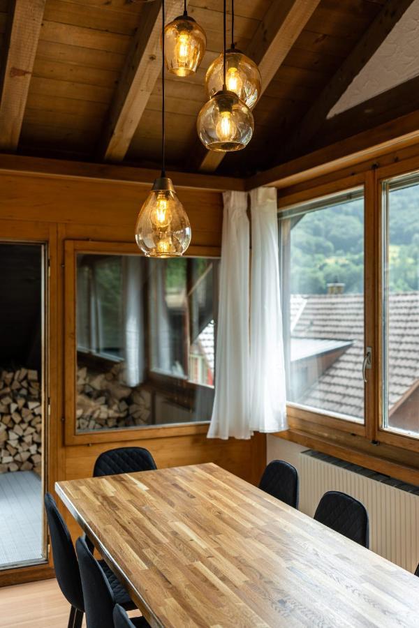 Jungfrau-View Apartment, Terrace & Free Parking Вільдерсвіль Екстер'єр фото