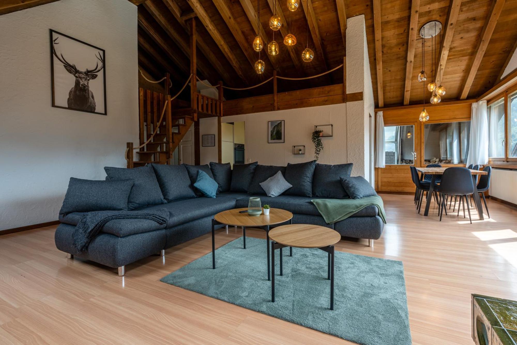 Jungfrau-View Apartment, Terrace & Free Parking Вільдерсвіль Екстер'єр фото